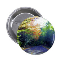 Route de Portland, Orégon à la roseraie Badge