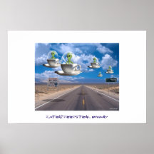 Route extraterrestre posters