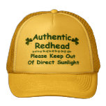 Roux authentique casquette de camionneur