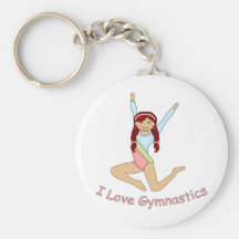 Roux de gymnastique porte-clé