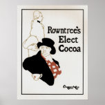 Rowntree élisent le cacao affiche
