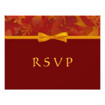 RSVP - Invitations de mariage d'automne