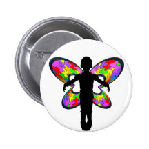 Ruban autiste de papillon pin's