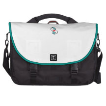 Ruban de cancer du col de l'utérus et sac d'ordina sacs ordinateur portable