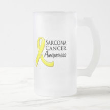 Ruban de conscience de Cancer de sarcome Tasse À Café