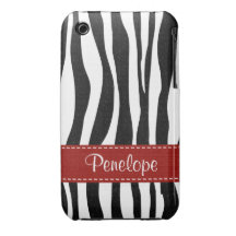 Ruban de rouge de compagnon de cas de l'iPhone 3 d Coques iPhone 3 Case-Mate