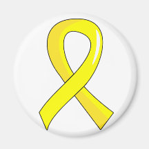 Ruban jaune 3 de hydrocéphalie aimant