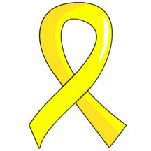 Ruban jaune 3 de hydrocéphalie photos en relief