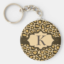 Ruban Keychain de monogramme de Jaguar Porte-clef