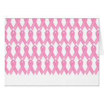 Ruban rose carte