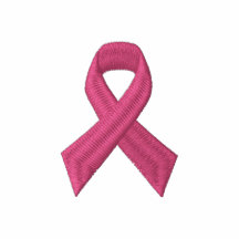Ruban rose - conscience de cancer du sein polo brodé