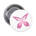 Ruban rose de papillon badges avec agrafe