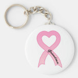 Ruban rose Keychain de grand-maman Porte-clé