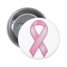 ruban rose pin's avec agrafe