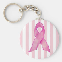 Ruban rose porte-clef