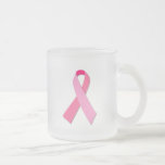 Ruban rose tasse à café