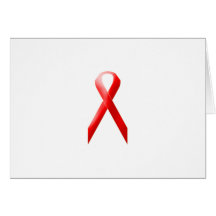 Ruban rouge cartes de vœux