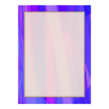Rubans abstraits de bleu et de violet faire-parts