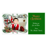 Rubans de carte photo de Noël Photocarte Customisée