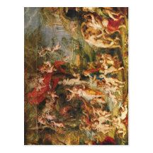 Rubens, Peter Paul Venusfest um C. 1635 Techn 1635 Carte Postale