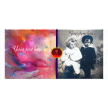RUBIS ABSTRAIT CARTES AVEC PHOTO