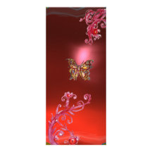 RUBIS de PAPILLON, violette rose rouge lumineuse Faire-parts