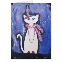 Ruby, the Paisley Flapper Cards