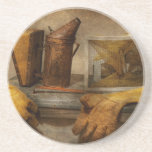 Rucher - l'apiculteur dessous de verres