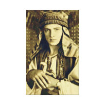 Rudolph Valentino Toiles Tendues