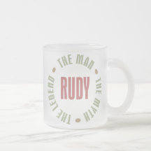 Rudy l'homme le mythe la légende mug