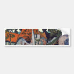 Rue dans Auvers par Vincent van Gogh Autocollants Pour Voiture