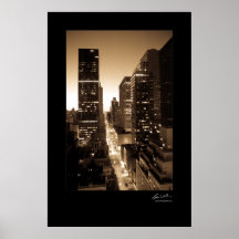Rue de Manhattan Posters