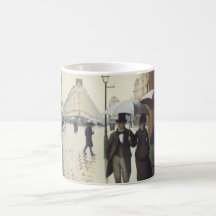Rue de Paris, jour pluvieux par Caillebotte Mug À Café