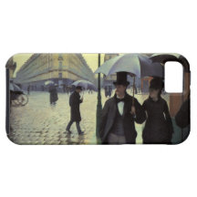 Rue de Paris, jour pluvieux par Gustave Caillebott Coque iPhone 5