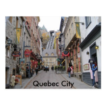 Rue de Québec Carte Postale