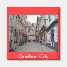Rue de Québec Magnets Pour Réfrigérateur