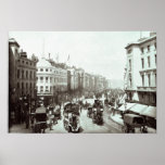 Rue de régent, Londres c.1900 Affiche