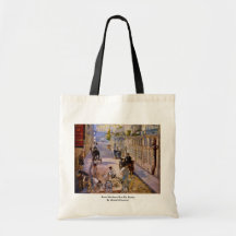 Rue de travailleurs de route De Berne par Manet Ed Sacs En Toile