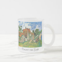 Rue de village dans Auvers Tasse