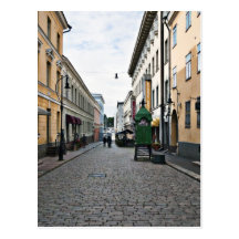 Rue de ville de Helsinki Carte Postale