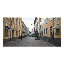 Rue de ville de Helsinki Photocarte