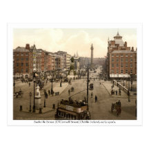Rue Dublin, 1900's tôt de Sackville Cartes Postales