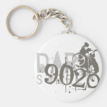 Rue sombre porte-clefs