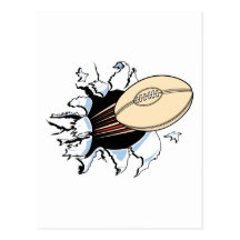 Rugby Carte Postale