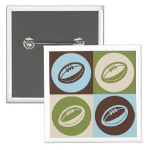 Rugby d'art de bruit badges