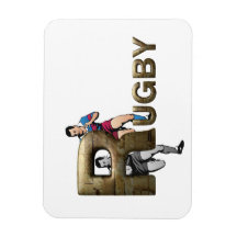 Rugby SUPÉRIEUR Magnets En Rectangle