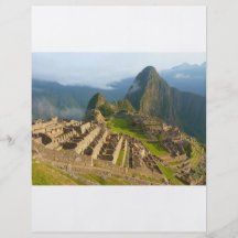 Ruines de Machu Picchu Prospectus Personnalisés