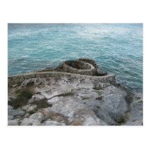 Ruines maya, Isla Mujeres, Mexique Carte Postale