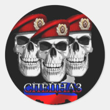 Russe Spestnaz "forces spéciales " Adhésifs Ronds