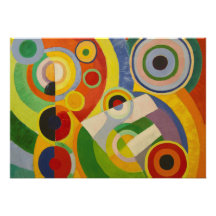 Rythme Joie de vivre par Robert Delaunay 1930 Faire-parts